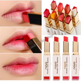 Candy Online Korea NOVO Double Color Lipstick Makeup Moisturizing Color Gradient Lipstick #6 June 2018 - 5 Candy Online Korea NOVO Double Color Lipstick Makeup Moisturizing Color Gradient Lipstick #6 - 5