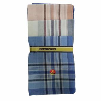 Cotton Grid Handkerchief 446 12pcs/bag 1dozen/bag June 2018 - 2 Cotton grid handkerchief 446 12pcs/bag 1dozen/bag - 2