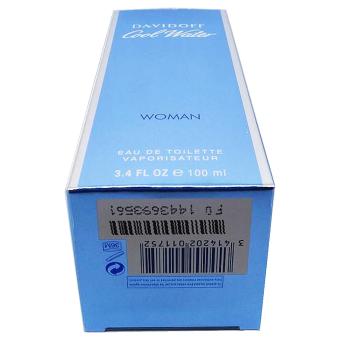 Davidoff Cool Water Eau De Toilette For Women 100ml June 2018 - 2 Davidoff Cool Water Eau De Toilette for Women 100ml - 2