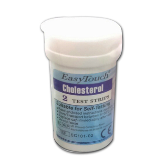 EasyTouch GCU Blood Cholesterol Strips 10's July 2018 - 2 EasyTouch GCU Blood Cholesterol Strips 10's - 2
