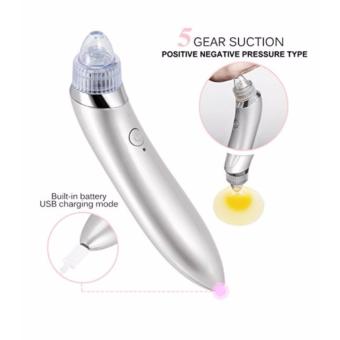 Facial Skin Care Acne Blackhead Remover Vacuum Suction Pore Clean Machine White June 2018 - 2 Facial Skin Care Acne Blackhead Remover Vacuum Suction Pore Clean Machine White - 2