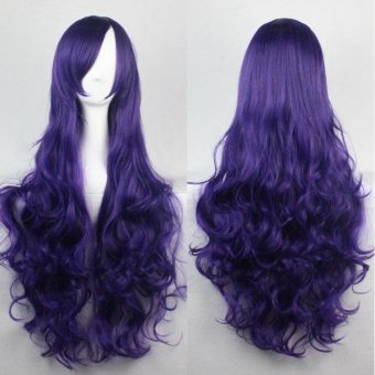Fashion Wig 80cm Long Wig Hair Curled High Temperature Silk Multicolor Curl - Red - Intl May 2018 - 5 Fashion Wig 80cm Long Wig Hair Curled High Temperature Silk Multicolor Curl - Red - intl - 5