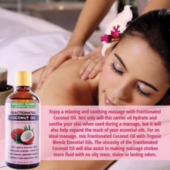 Fractionated Coconut Oil, 100ml With Pump - Premium TherapeuticGrade Oil For Aromatherapy Relaxing Massage, Carrier Oil ForDiluting Essential Oils, Hair & Skin Care Benefits, Moisturizer& Softener June 2018 - 4 Fractionated Coconut Oil, 100ml with Pump - Premium TherapeuticGrade Oil for Aromatherapy Relaxing Massage, Carrier Oil forDiluting Essential Oils, Hair & Skin Care Benefits, Moisturizer& Softener - 4