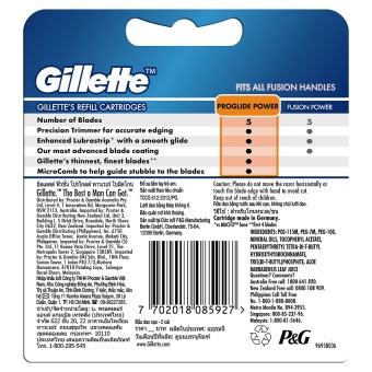 Gillette Fusion Proglide Power Razor With 4 Power Refills, 50% OFF June 2018 - 5 Gillette Fusion Proglide Power Razor with 4 Power Refills, 50% OFF - 5