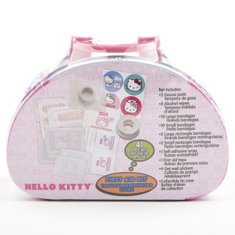 Hello Kitty 41 Pc First Aid Kit June 2018 - 2 Hello Kitty 41 pc First Aid Kit - 2