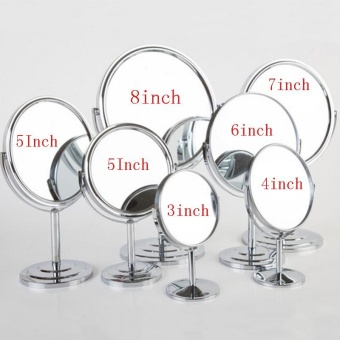 Hight Quality Store New Table Standing Dresser Double SidedMagnification Makeup Mirror 4 Inches Lady Beauty June 2018 - 2 Hight Quality Store New Table Standing Dresser Double SidedMagnification Makeup Mirror 4 Inches Lady Beauty - 2