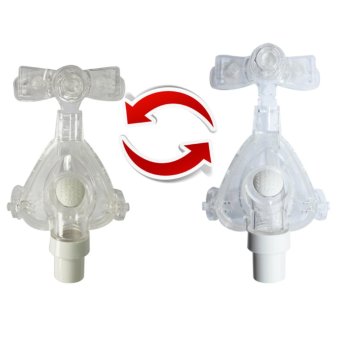 Idunmed CPAP Mask NM5 Size M Nasal Mask With Adjustable Straps Headgear Breathing Maskesi For Sleep Apnea Nasal Anti Snoring Treatment - Intl June 2018 - 2 idunmed CPAP Mask NM5 Size M Nasal Mask With Adjustable Straps Headgear Breathing Maskesi For Sleep Apnea Nasal Anti Snoring Treatment - intl - 2