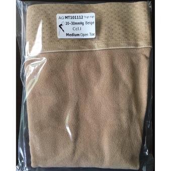 Jiami Thigh High Open Toe Compression Therapy Stocking Medium SizeMade In Taiwan June 2018 - 3 Jiami Thigh High Open Toe Compression Therapy Stocking Medium SizeMade in Taiwan - 3