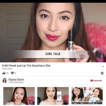 KJM All Organic Longlasting Cheek And Lips Tint, Girl Talk June 2018 - 4 KJM All Organic Longlasting Cheek and Lips Tint, Girl Talk - 4