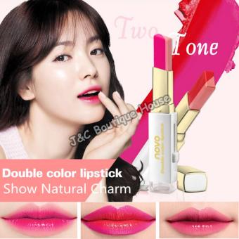 Korea NOVO Double Color Lipstick Makeup Moisturizing Color Gradient Lipstick #2 June 2018 - 4 Korea NOVO Double Color Lipstick Makeup Moisturizing Color Gradient Lipstick #2 - 4