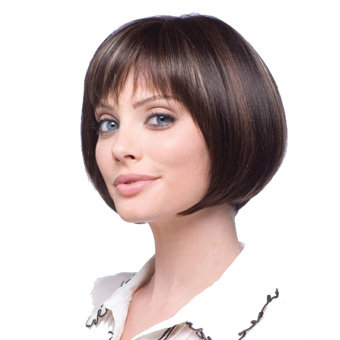 La Vie Sexy Bob Fluffy Neat Bangs Short Natural Full Women's Cosplay Wigs(Brown) June 2018 - 3 La Vie Sexy Bob Fluffy Neat Bangs Short Natural Full Women's Cosplay Wigs(Brown) - 3