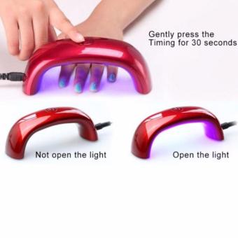 LED 9W Nail Polish Dryer UV Lamp (Black) June 2018 - 5 LED 9W Nail Polish Dryer UV Lamp (Black) - 5
