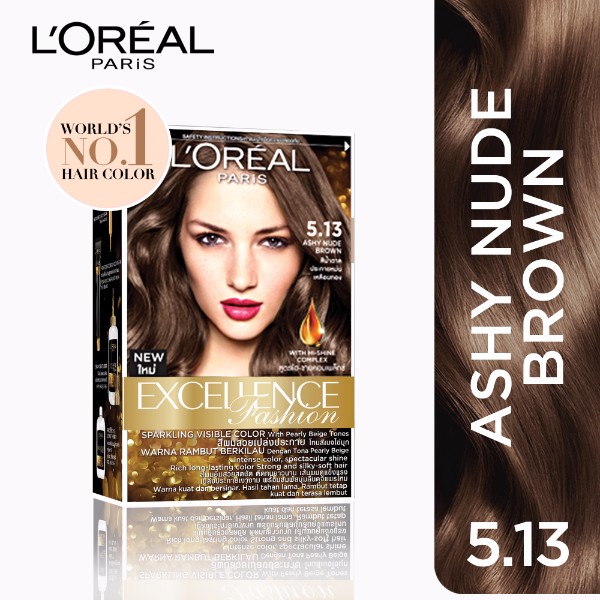 Wuynie's Blog: REVIEW | Tự nhuộm tóc với L'oreal Excellence Fashion Hair  Color  Ashy Nude Brown