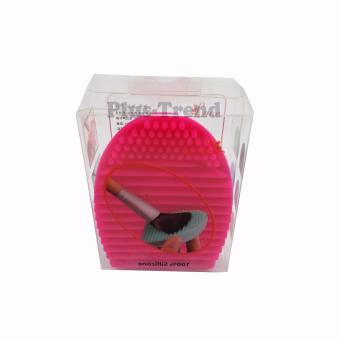 Make Up Brush Cleaner Egg Finger Glove (Red) June 2018 - 2 Make Up Brush Cleaner Egg Finger Glove (Red) - 2