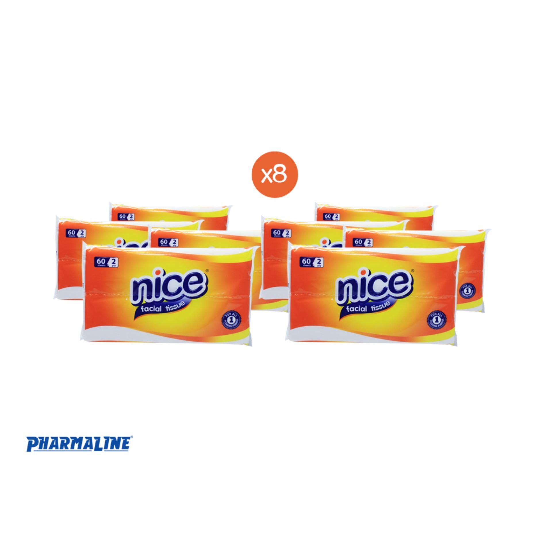 Nice Facial Tissue 2 Ply 60 Sheets 8 Packs Philippines