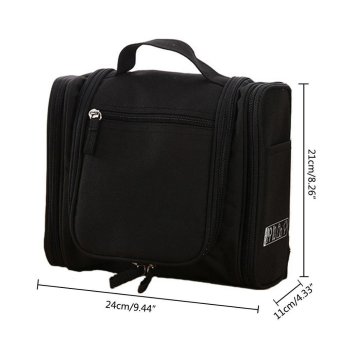 NiceEshop Portable Hanging Toiletry Bag Waterproof Travel Kit Organizer Cosmetic Bag Toiletry Bag With Hanging Hook - Intl June 2018 - 2 niceEshop Portable Hanging Toiletry Bag Waterproof Travel Kit Organizer Cosmetic Bag Toiletry Bag With Hanging Hook - intl - 2