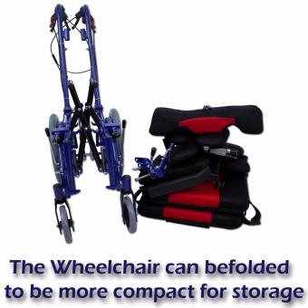 Phoenixhub High Quality Cerebral Palsy Multi Functional Heavy Duty Stainless Steel Rehab Wheelchair Small Size (lBLUE) FS958L June 2018 - 5 Phoenixhub High quality Cerebral Palsy Multi Functional Heavy Duty stainless steel Rehab Wheelchair small size (lBLUE) FS958L - 5