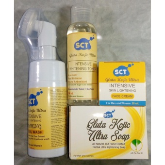 SCT Gluta Kojic Ultra Face Exfoliating & Whitening Set (Organic) June 2018 - 2 SCT Gluta Kojic Ultra Face Exfoliating & Whitening Set (Organic) - 2