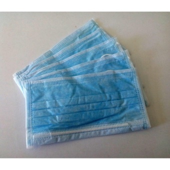 Set Of 2 Blue Disposable Surgical Face Mask 50s Box June 2018 - 2 Set of 2 Blue Disposable Surgical Face Mask 50s Box - 2