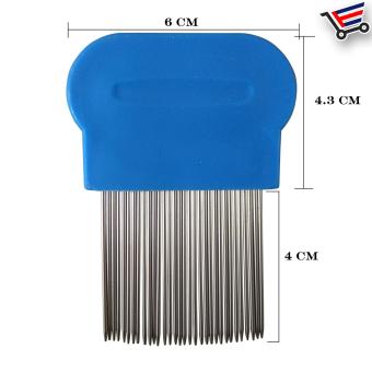 Stainless Steel Lice Terminator Hair Comb Brushes Magic Suyod(Blue) Set Of 3 June 2018 - 2 Stainless Steel Lice Terminator Hair Comb Brushes Magic Suyod(Blue) Set of 3 - 2