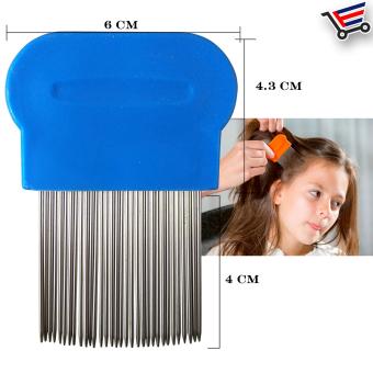 Stainless Steel Lice Terminator Hair Comb Brushes Magic Suyod(Blue) Set Of 3 June 2018 - 4 Stainless Steel Lice Terminator Hair Comb Brushes Magic Suyod(Blue) Set of 3 - 4