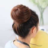 Vanker Women Lady Girl Ponytail Hairpiece Hair Bun Elastic Round Hair Scrunchie Wig Dark Brown August 2018 - 3 Vanker Women Lady Girl Ponytail Hairpiece Hair Bun Elastic Round Hair Scrunchie Wig Dark Brown - 3