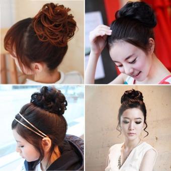 Women's Curly Messy Bun Hair Wig Twirl Piece Scrunchie Wig(Type:2016) - Intl April 2018 - 2 Women's Curly Messy Bun Hair Wig Twirl Piece Scrunchie Wig(Type:2016) - intl - 2
