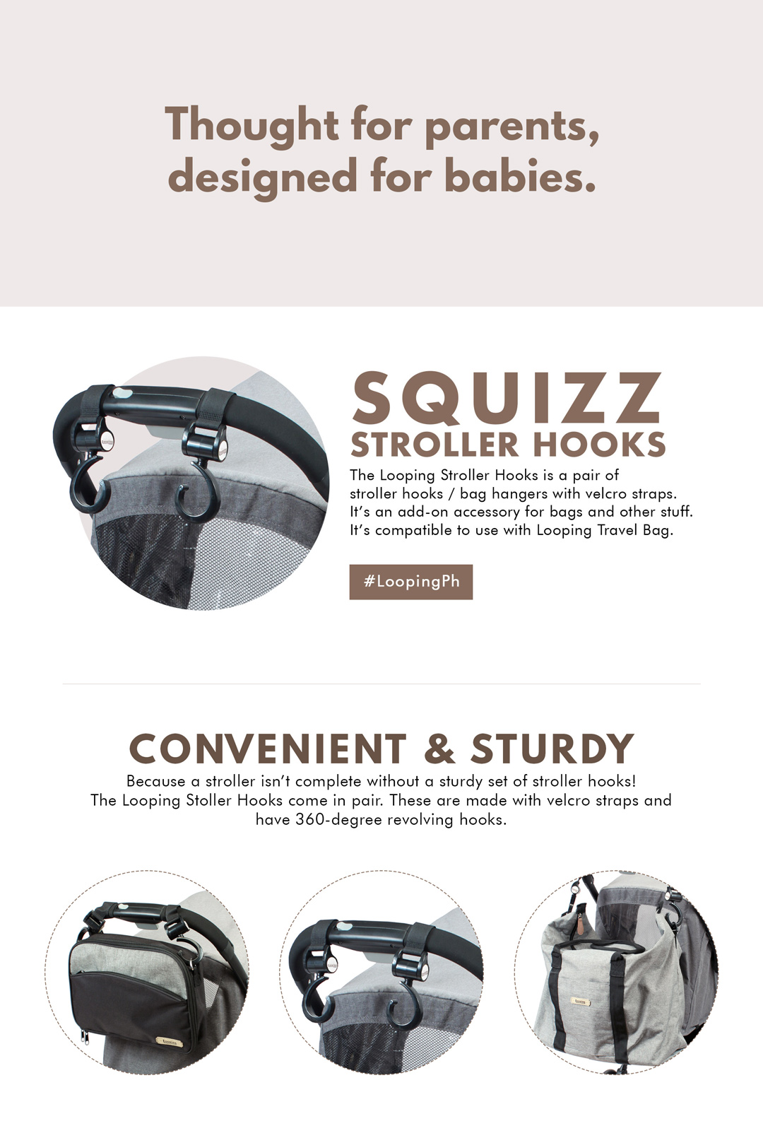 looping stroller made in