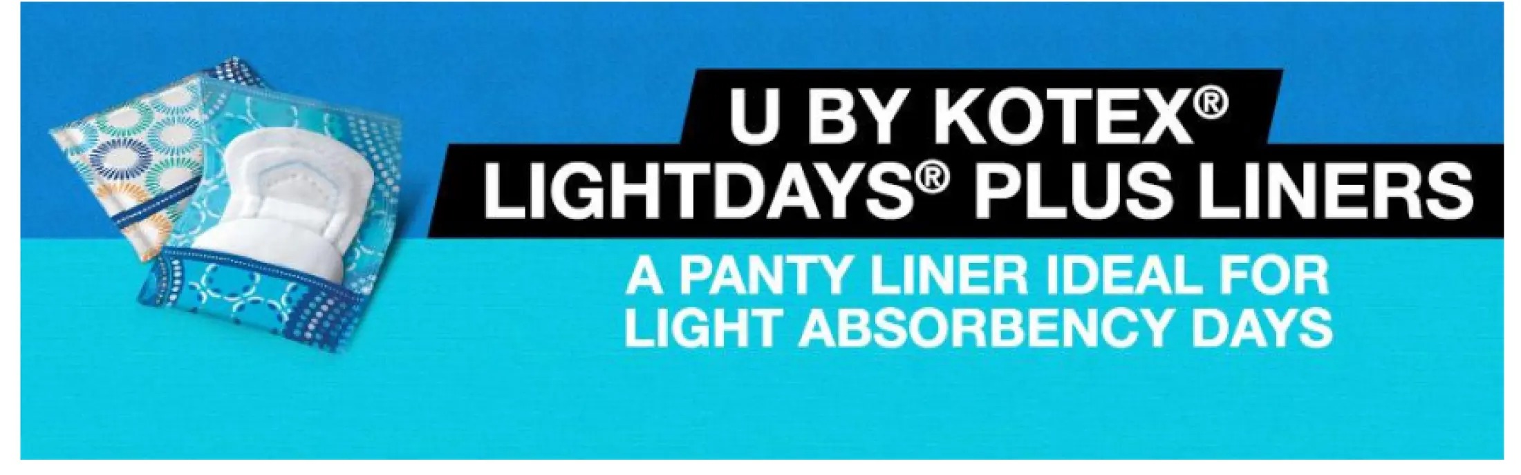 U By Kotex Lightdays Plus Liners Regular Fragrance Free 40 Count Pack Of 8 3 Count Total Lazada Ph