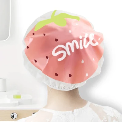 Fruit cute cute shower cap cartoon ladies kitchen bath shower cap shampoo cap HOMP (1)