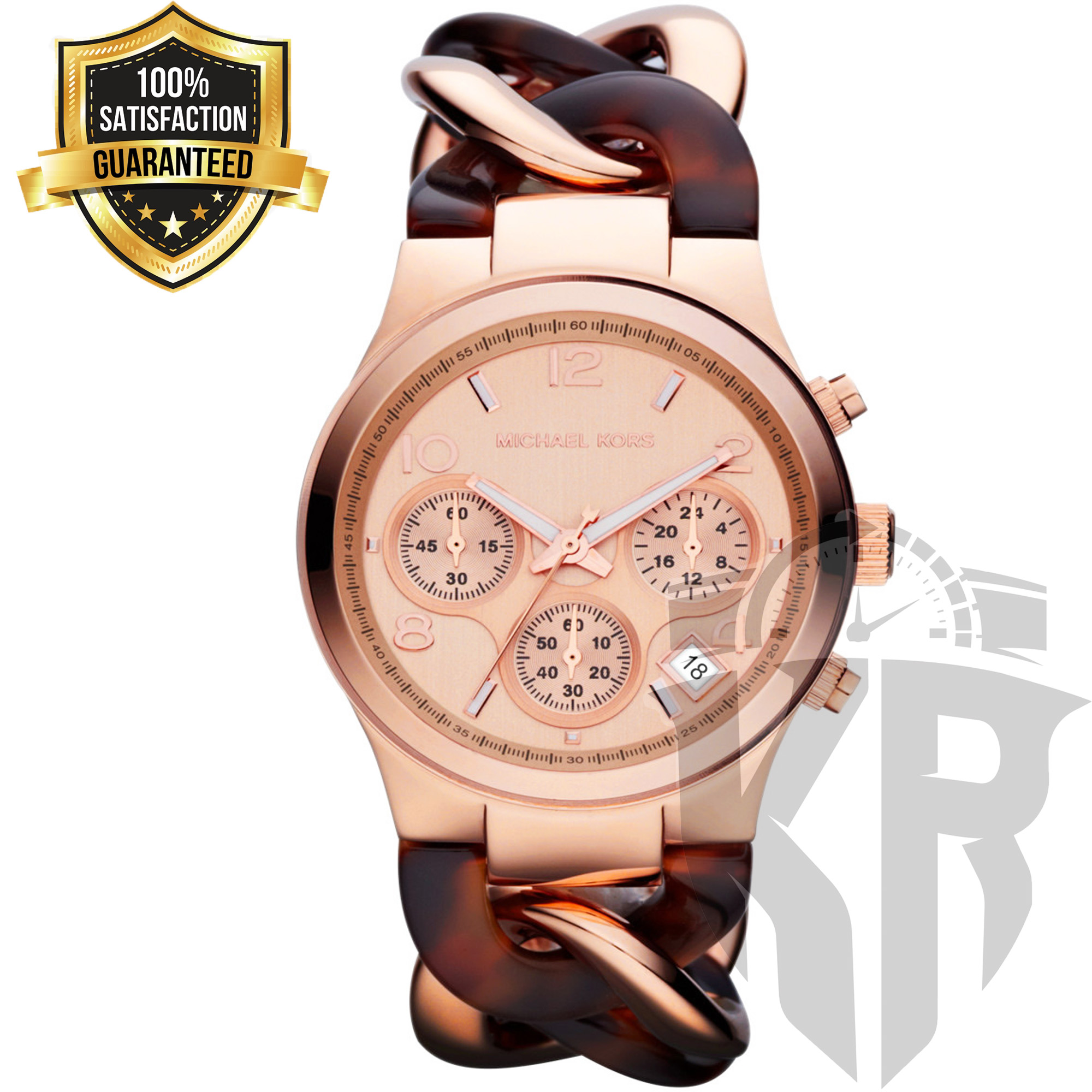 mk twisted rose gold