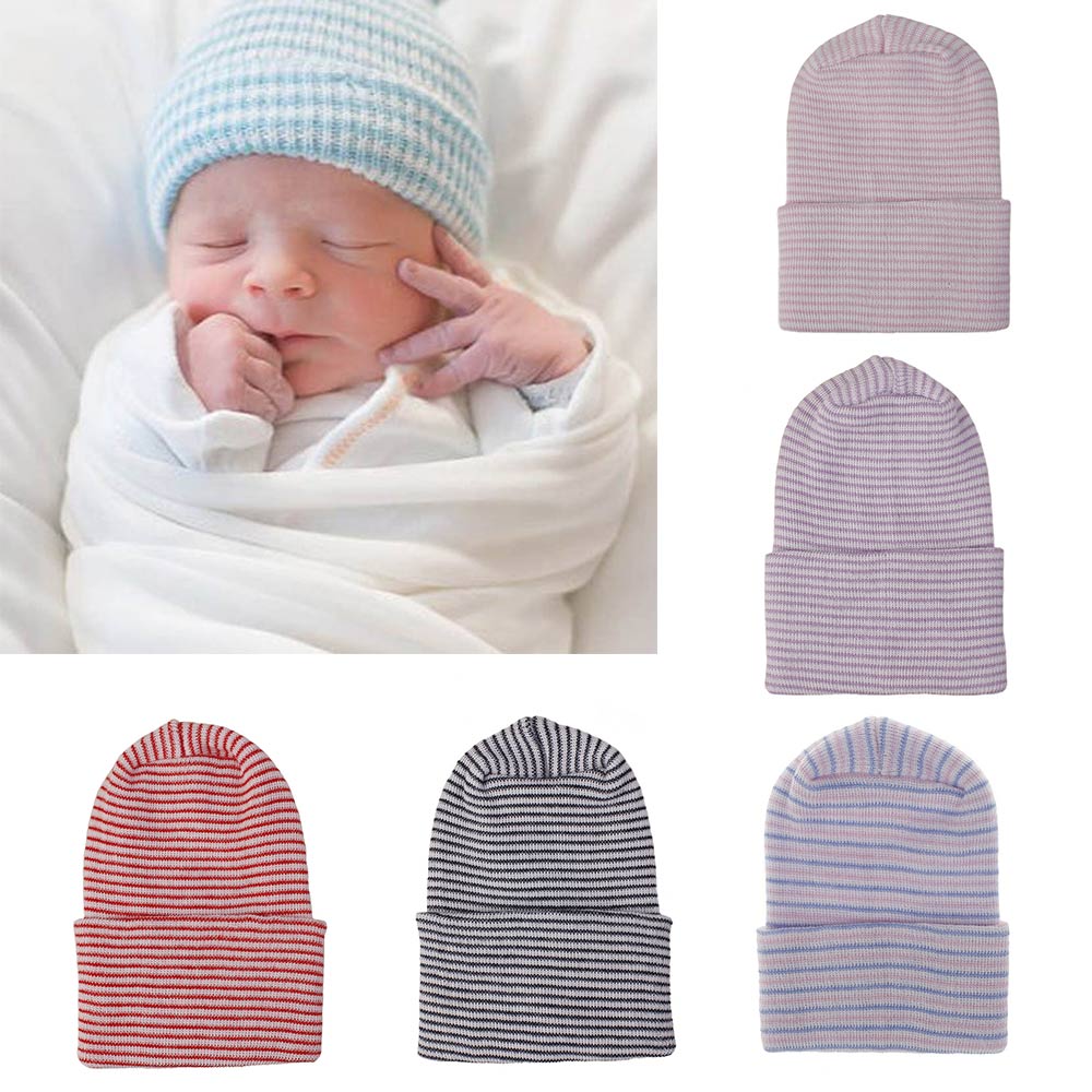 เด็กวัยหัดเดินเด็กอ่อนหมวกเด็กหมวกเด็กทารกลายทารกในครรภ์ทารกแรกเกิดหมวกโรงพยาบาลหมวกบีนนี่