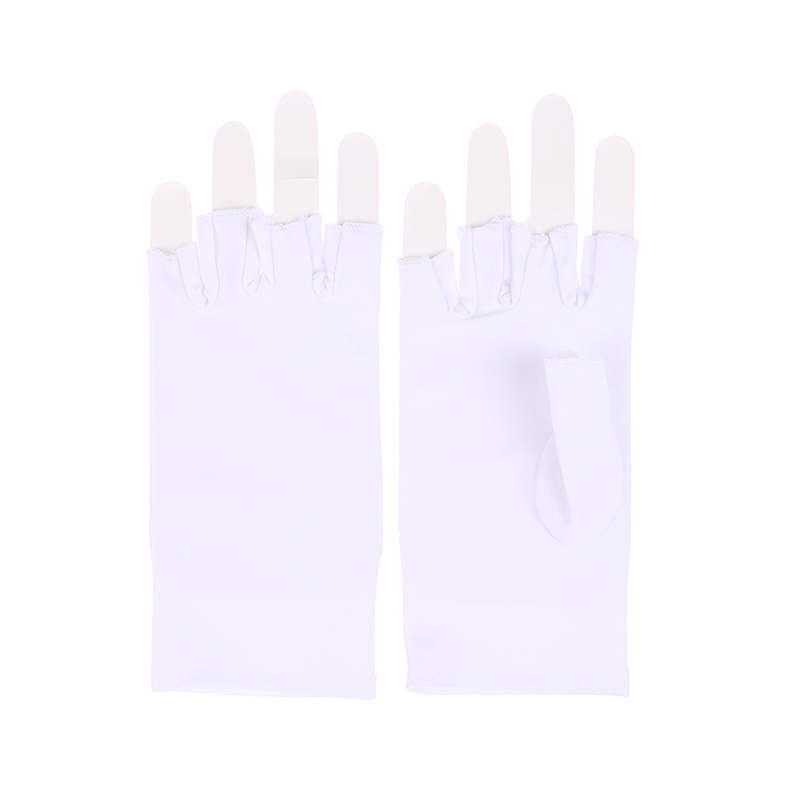 Nail Art Glove UV Protection Glove Anti Black Gloves Protecter For