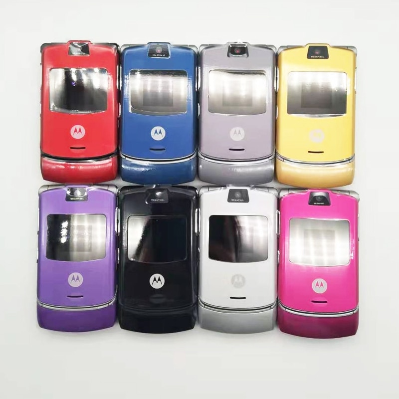 Motorola Razr V3 Original 2.2 Inches 680 MAh Unlocked Cell Phones ราคา 692 บาท*ส่งฟรี