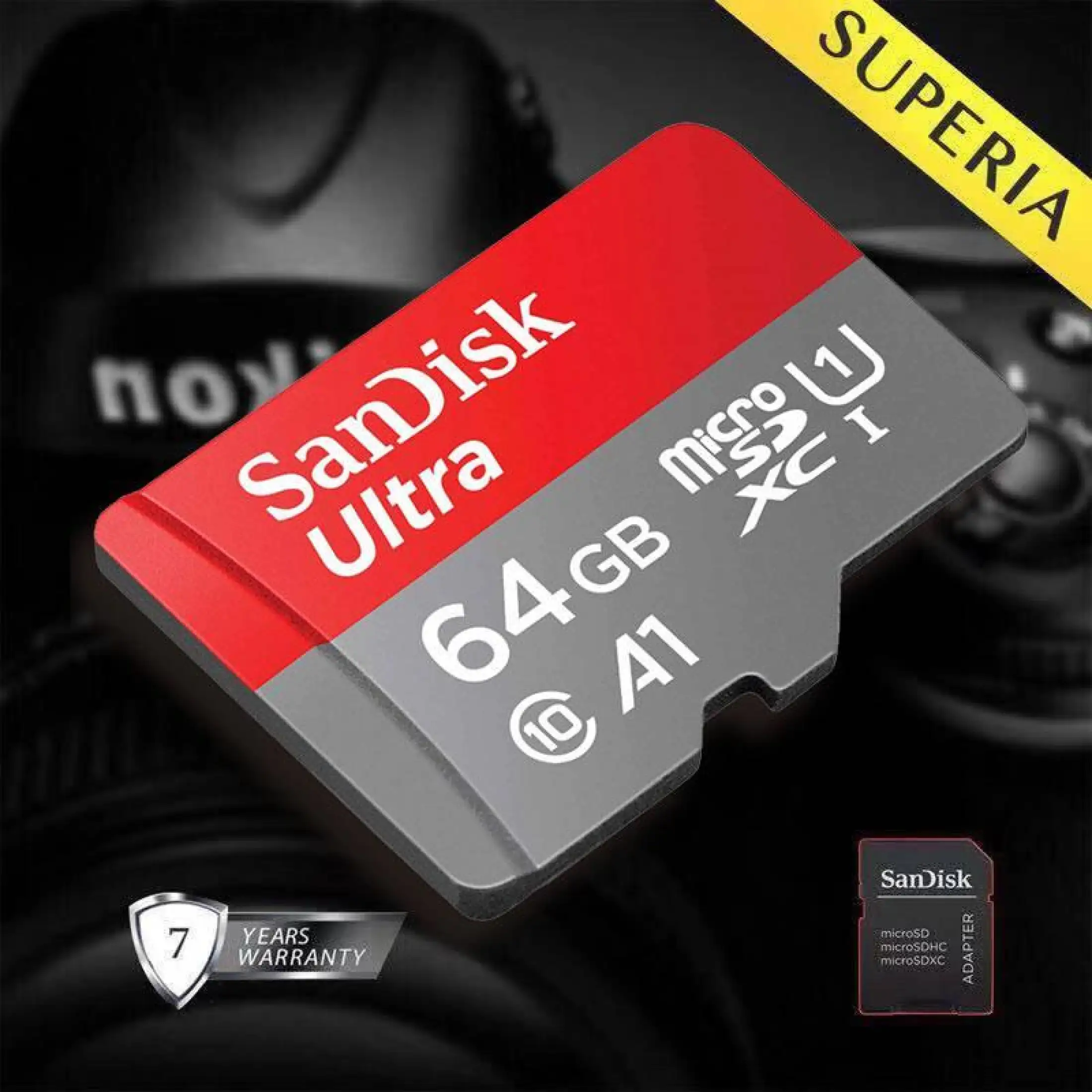 Sandisk 64gb Memory Card Micro Tf Card Sd Card Speed Up To 100mb S Lazada Ph