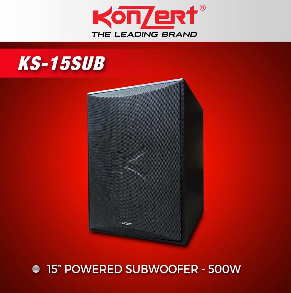 konzert subwoofer 15