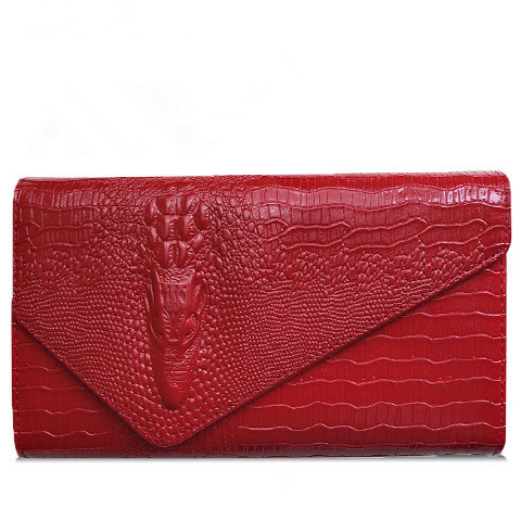 Minimalist Crocodile Pattern Handbag Chain Bag