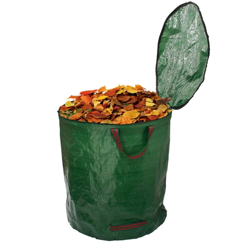 Halsted DuraSack 1-Count 48-Gallons Green Outdoor Polypropylene Lawn and Leaf  Trash Bag in the Trash Bags department at Lowes.com