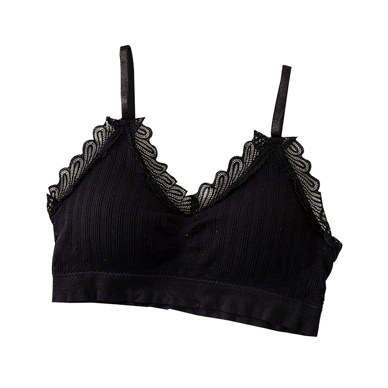 ZONGPAN Sexy Lace Women Tube Top Bras Fashion Boob Tube Crop Top Bandeau Lingerie Bra