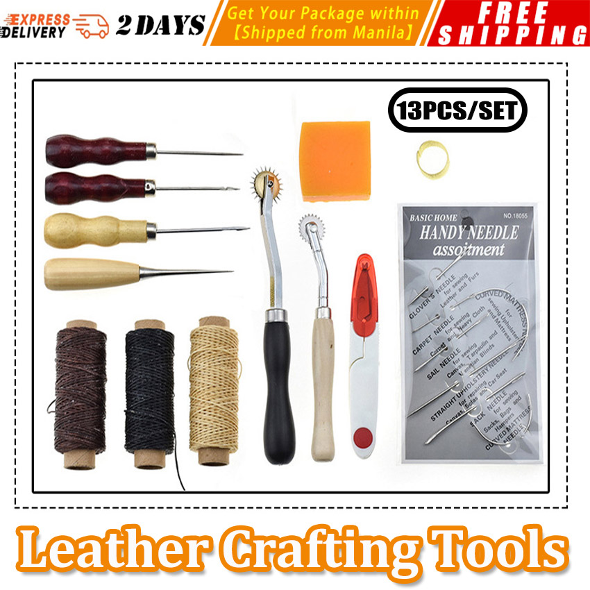Leathercraft Tools Kit Professional Hand Sewing Saddle Groover