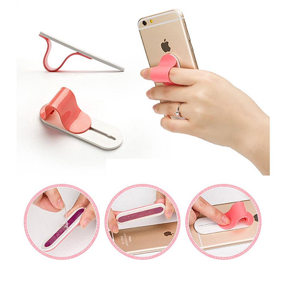 Finger Strap Cell Phone Holder For Hand Universal Smart Grip U