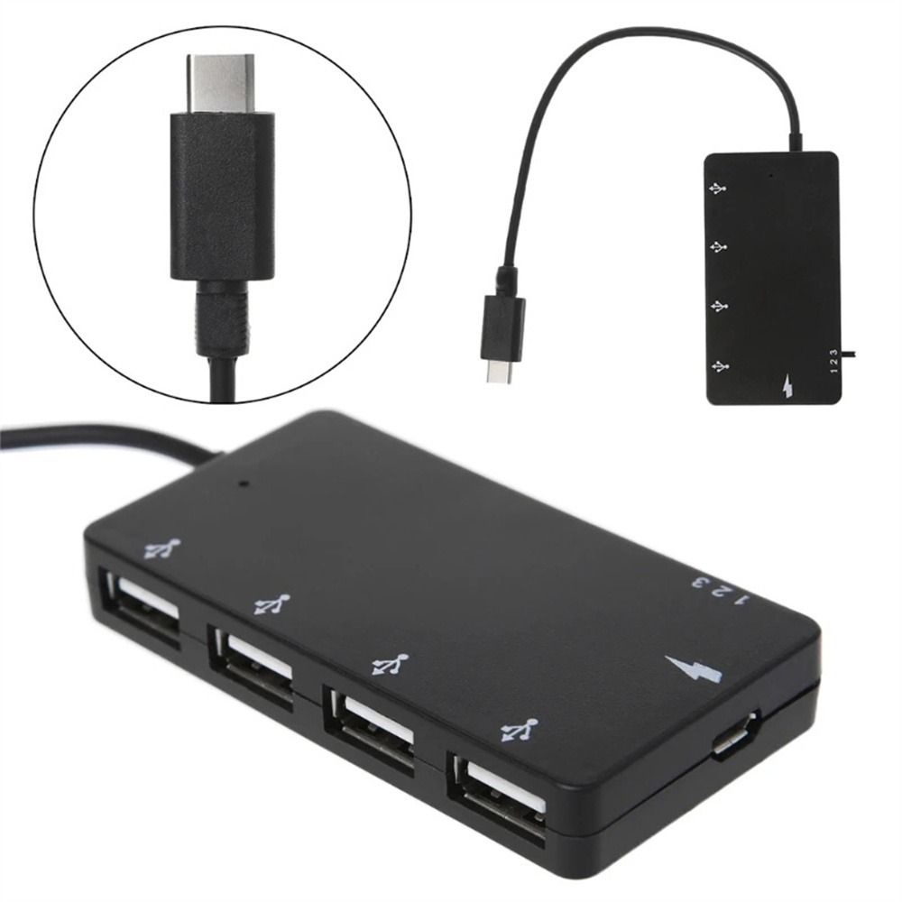 Gxk21 Đa Cổng Tốc Độ Cao Bộ chuyển đổi OTG micro USB phụ kiện máy tính Hub