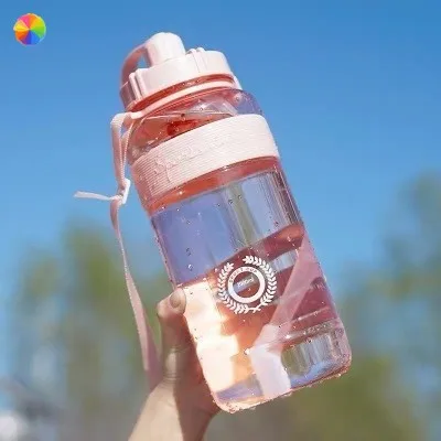️FREE strap️ 1L/2L (1000ml /2000ml) Water Bottle Large Capacity BPA Free Bottles Sports Drinking Bottle Outdoor bottle Portable Kettle CRUITRSHOP (6)