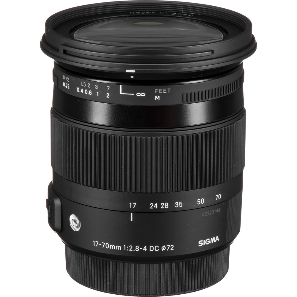 Sigma 17-70mm f/2.8-4 OS Image Stabilization DC Macro OS HSM