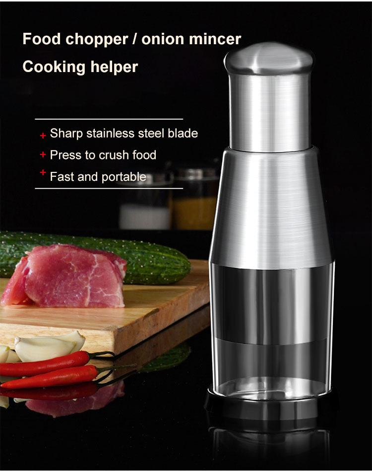 Gambar Ezey Stainless Steel Garlic Artifact 3s Fast Food Chopper