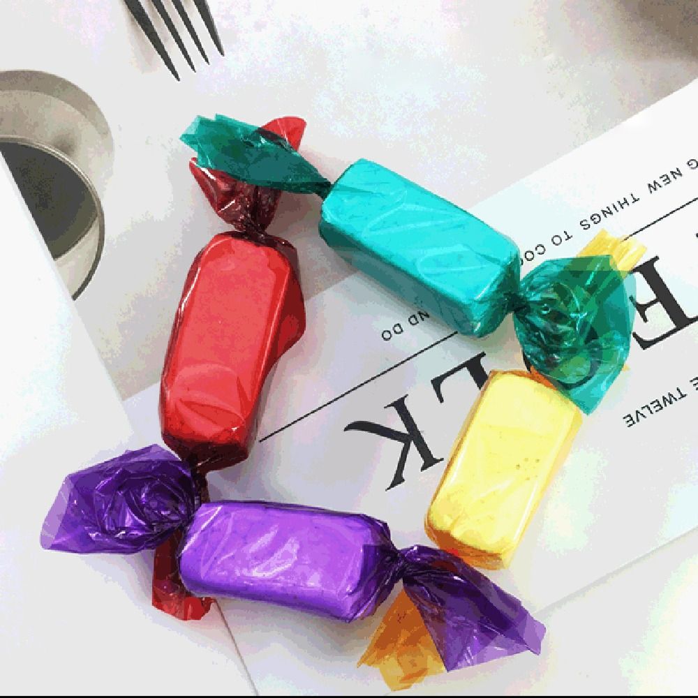 Yanl Mall 500Pcs Quà Tặng làm bằng tay đầy màu sắc trong suốt Lollipop