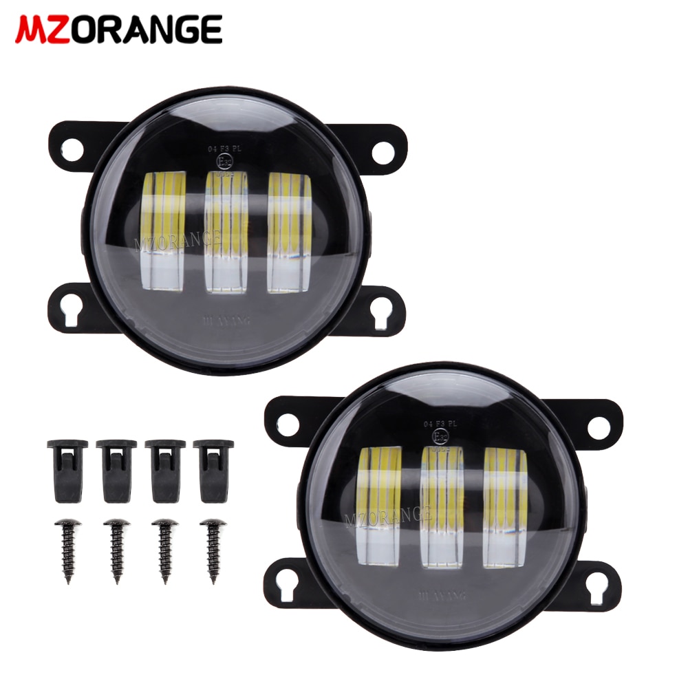 Đèn Sương Mù Đèn Sương Mù LED Cho FORD Focus 2 3 Focus MK2 MK3 Fusion Fiesta Tourneo Transit C-max 2001-2015 Đèn Sương Mù Đèn Pha