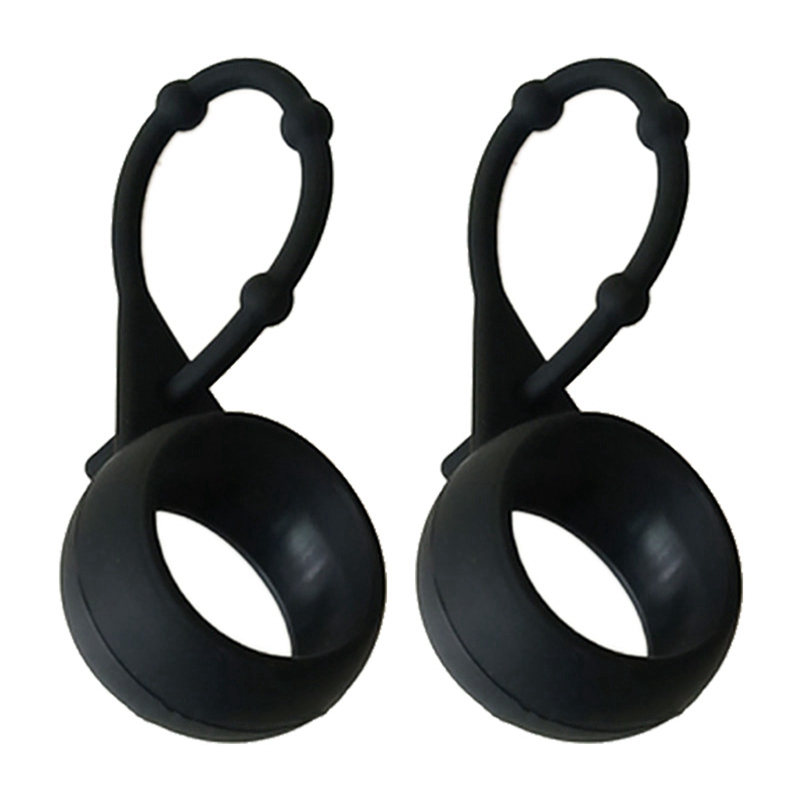 2Pcs Golf Ball Holder Silicone Soft Protective Cover Waist Holder Golfing Accessories for Indoor Outdoor