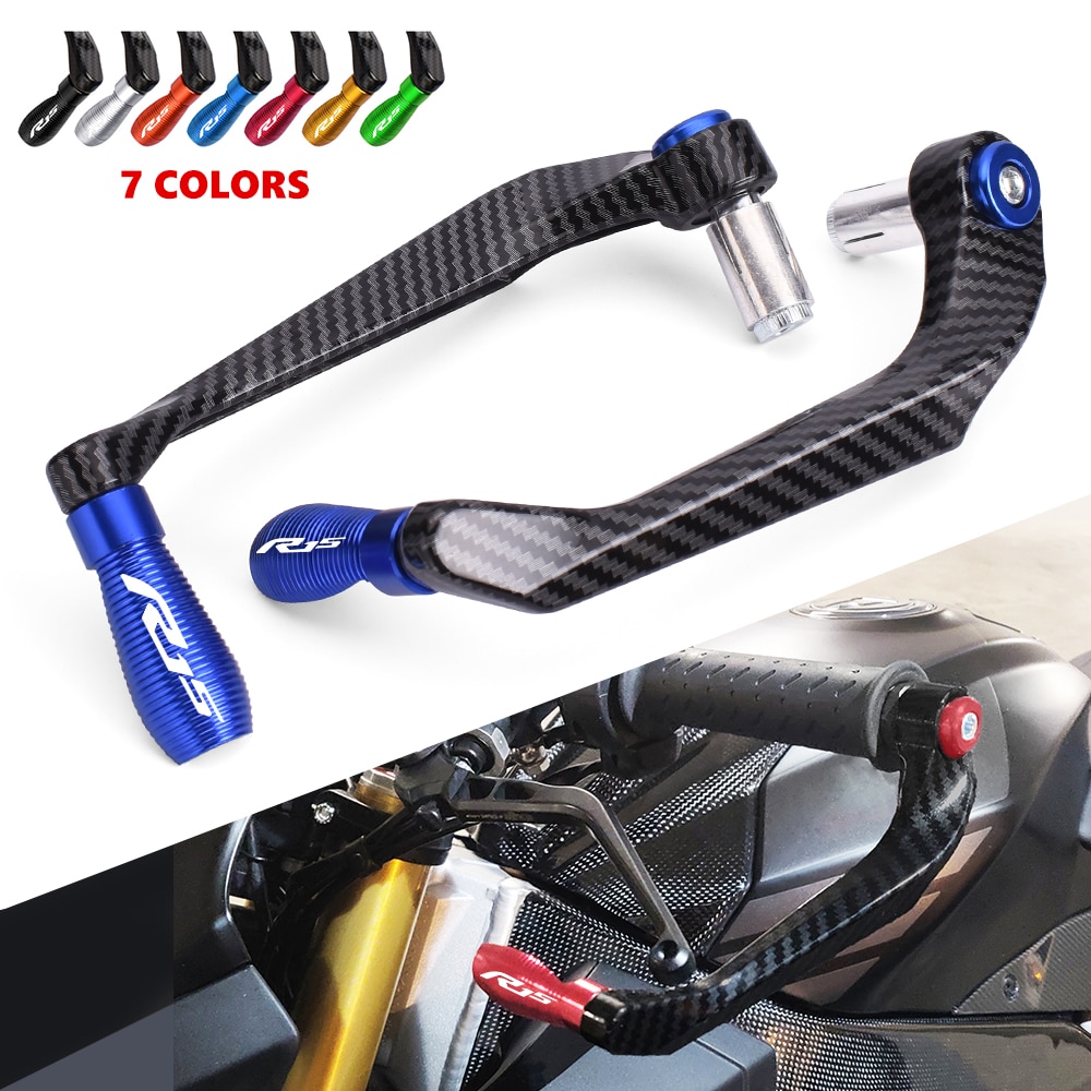 Tay nắm tay lái xe máy r15 bảo vệ cần gạt ly hợp phanh cho yamaha yzf-r15 yzfr15 yzf r15 v3 2018 2019 2020 2021