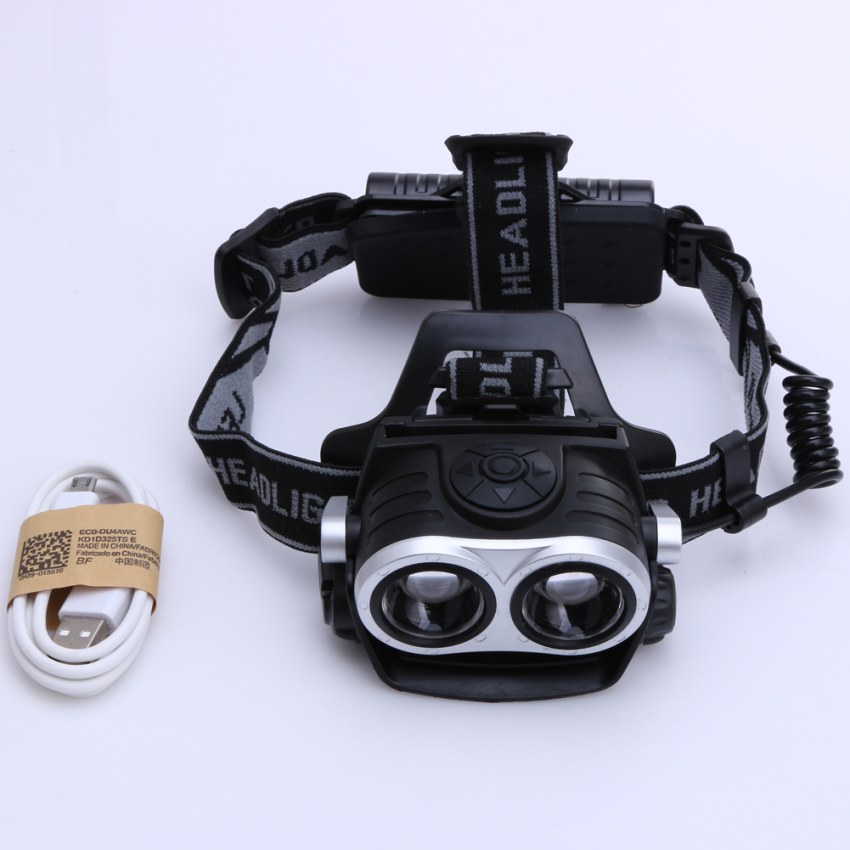 10000Lm 2x T6 LED Rechargeable Zoom 18650 Headlamp Headlight Torch USB June 2018 - 3 10000Lm 2x T6 LED Rechargeable Zoom 18650 Headlamp Headlight Torch USB - 3